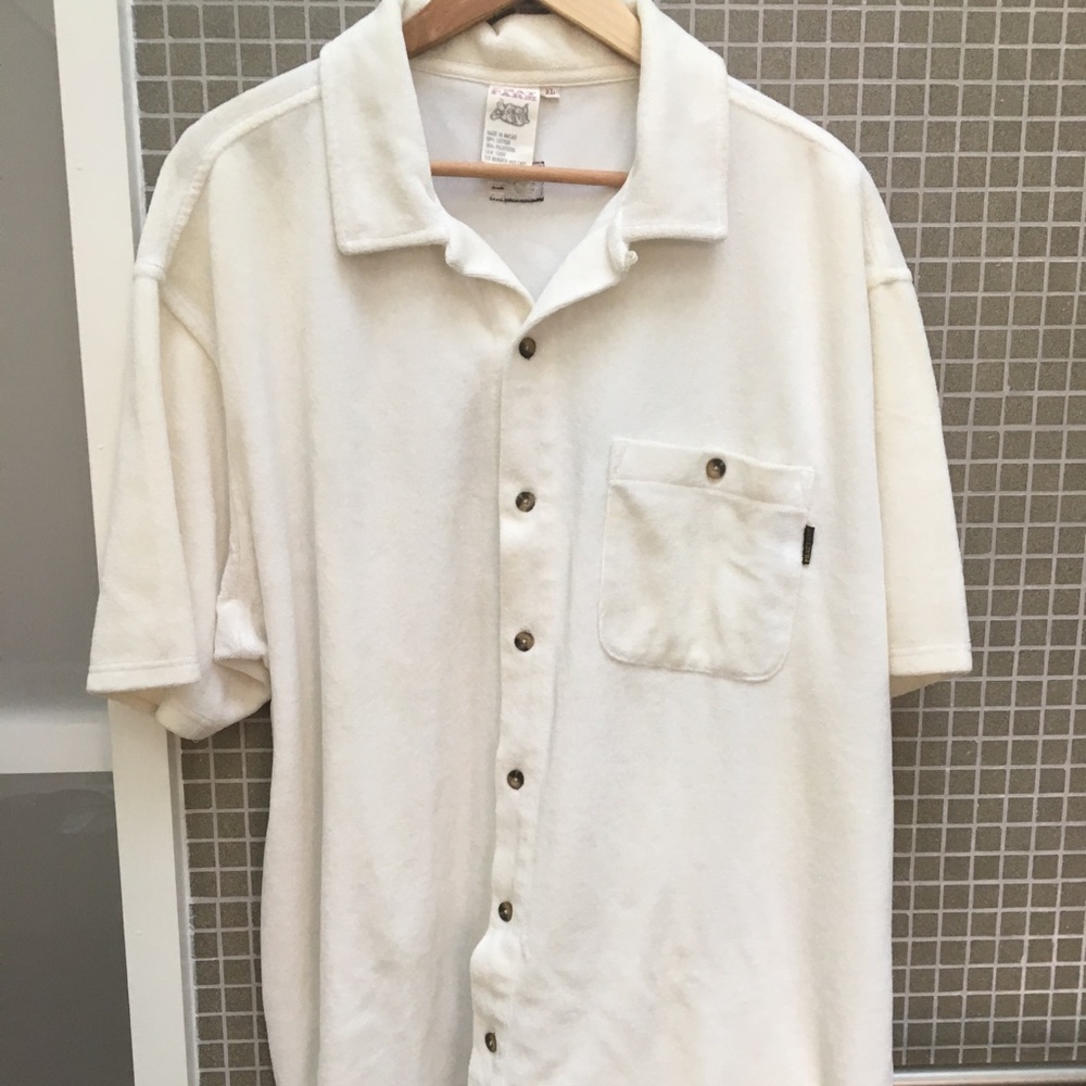 Phat Farm Men’s Short Sleeve Button Front Shirt